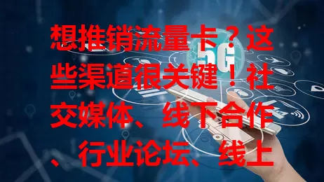 想推销流量卡？这些渠道很关键！社交媒体、线下合作、行业论坛、线上线下活动，多样渠道结合优势，助你成功推销流量卡，实现销售目标