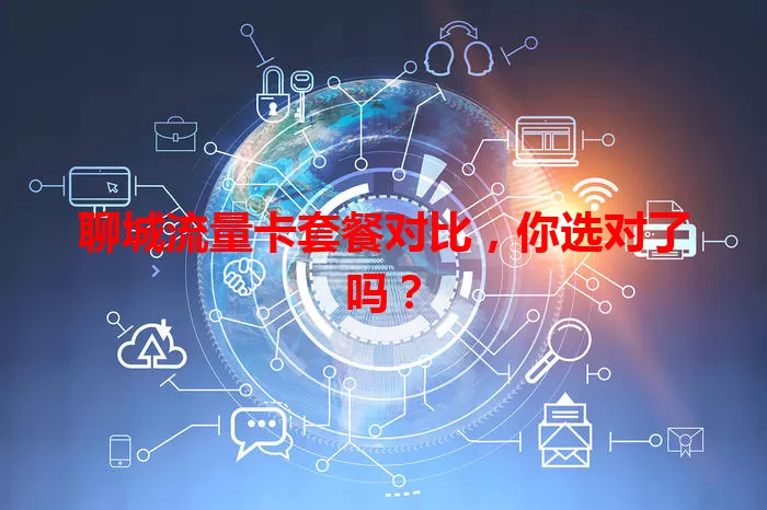 聊城流量卡套餐对比，你选对了吗？
