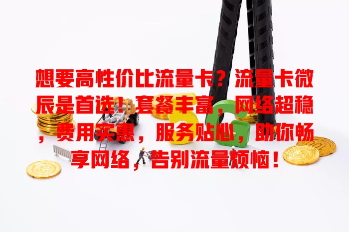 想要高性价比流量卡？流量卡微辰是首选！套餐丰富，网络超稳，费用实惠，服务贴心，助你畅享网络，告别流量烦恼！