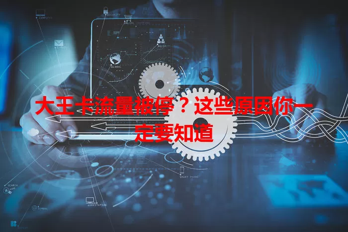 大王卡流量被停？这些原因你一定要知道