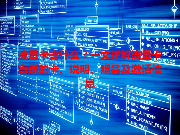 流量卡寄什么？一文详解流量卡寄送的卡、说明、赠品及激活信息