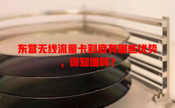 东营无线流量卡到底有哪些优势，你知道吗？