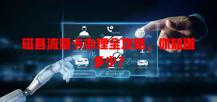 磁县流量卡办理全攻略,你知道多少?
