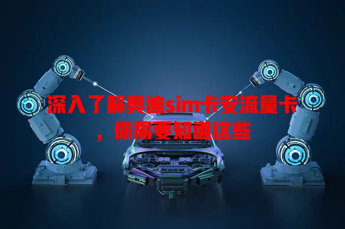 深入了解奥迪sim卡安流量卡，你需要知道这些
