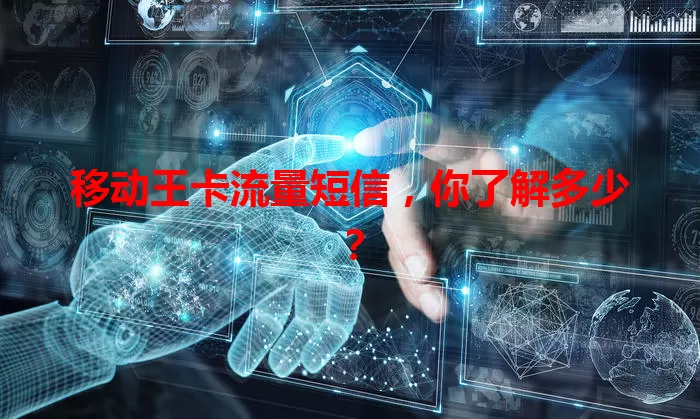 移动王卡流量短信，你了解多少？