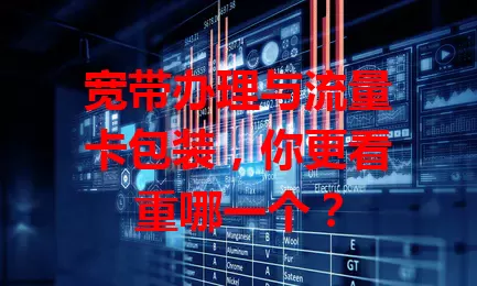 宽带办理与流量卡包装，你更看重哪一个？
