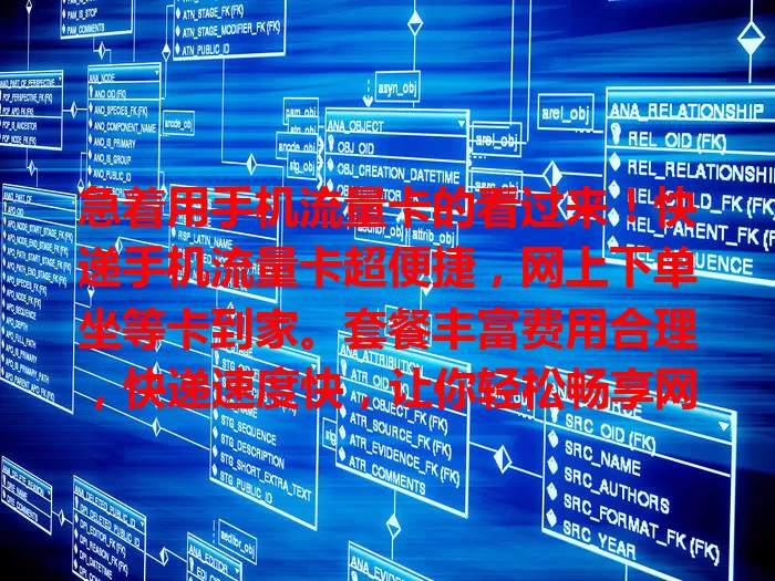 急着用手机流量卡的看过来！快递手机流量卡超便捷，网上下单坐等卡到家。套餐丰富费用合理，快递速度快，让你轻松畅享网络，快来体验这意想不到的便捷！