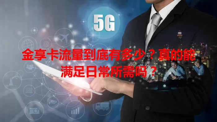 金享卡流量到底有多少？真的能满足日常所需吗？