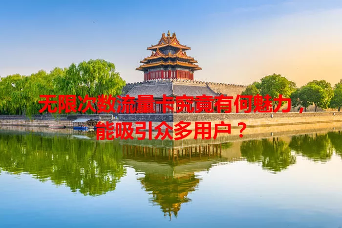 无限次数流量卡究竟有何魅力，能吸引众多用户？