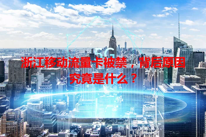 浙江移动流量卡被禁，背后原因究竟是什么？