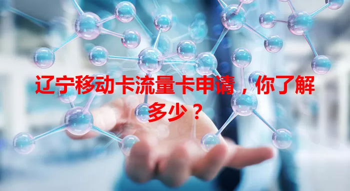 辽宁移动卡流量卡申请，你了解多少？