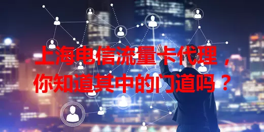 上海电信流量卡代理，你知道其中的门道吗？