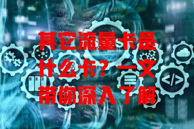 其它流量卡是什么卡？一文带你深入了解