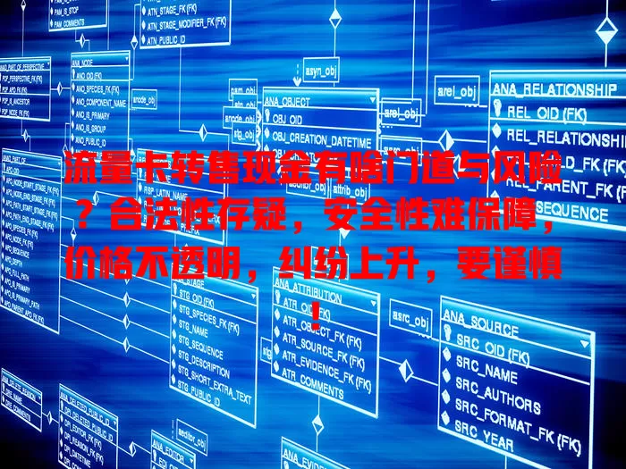 流量卡转售现金有啥门道与风险？合法性存疑，安全性难保障，价格不透明，纠纷上升，要谨慎！