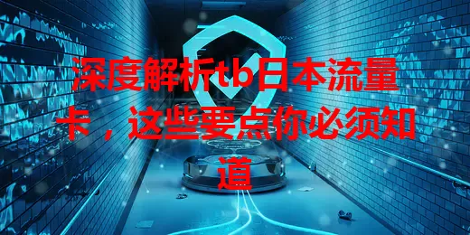 深度解析tb日本流量卡，这些要点你必须知道