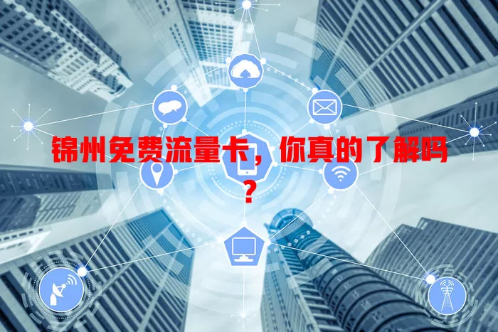 锦州免费流量卡，你真的了解吗？