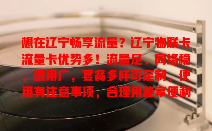 想在辽宁畅享流量？辽宁物联卡流量卡优势多！流量足、网络稳，适用广，套餐多样可定制，使用有注意事项，合理用能享便利畅快