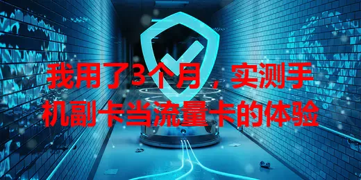 我用了3个月，实测手机副卡当流量卡的体验