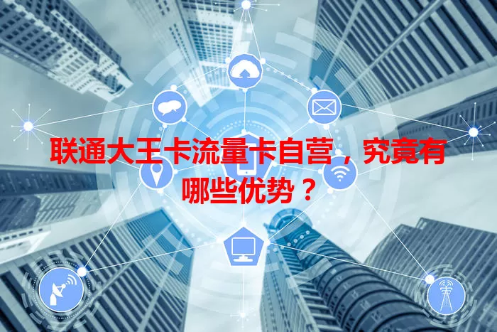 联通大王卡流量卡自营，究竟有哪些优势？