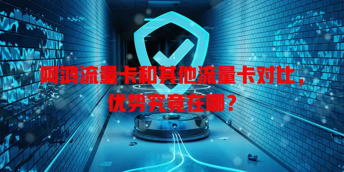 阿鸿流量卡和其他流量卡对比，优势究竟在哪？