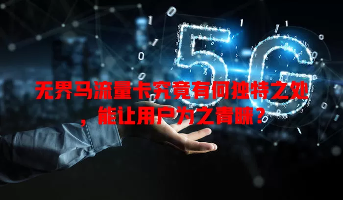 无界马流量卡究竟有何独特之处，能让用户为之青睐？