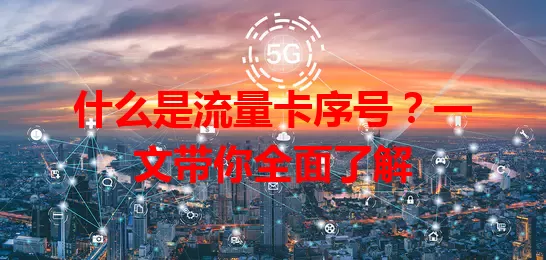 什么是流量卡序号？一文带你全面了解