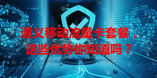 遵义移动流量卡套餐，这些优势你知道吗？