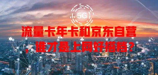 流量卡年卡和京东自营，谁才是上网好搭档？