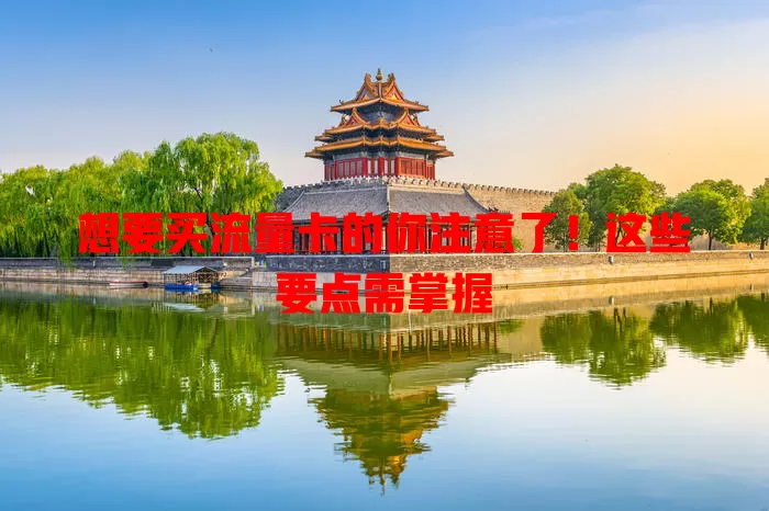 想要买流量卡的你注意了！这些要点需掌握