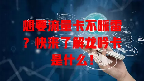 想要流量卡不踩雷？快来了解龙吟卡是什么！