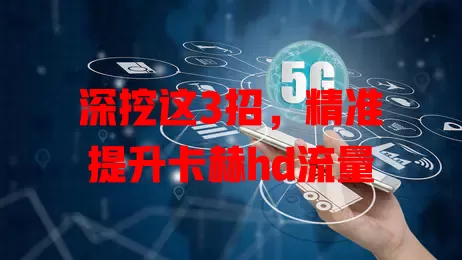 深挖这3招，精准提升卡赫hd流量