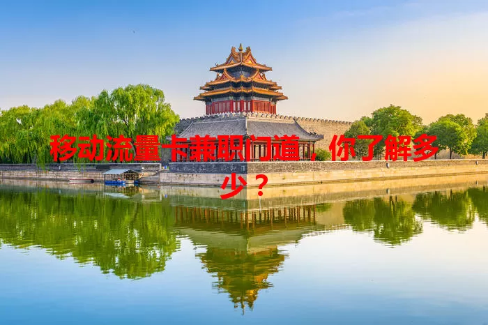 移动流量卡兼职门道，你了解多少？