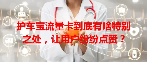 护车宝流量卡到底有啥特别之处，让用户纷纷点赞？