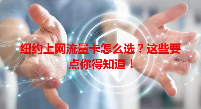 纽约上网流量卡怎么选？这些要点你得知道！