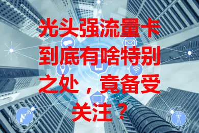 光头强流量卡到底有啥特别之处，竟备受关注？