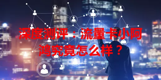 深度测评：流量卡小阿鸿究竟怎么样？