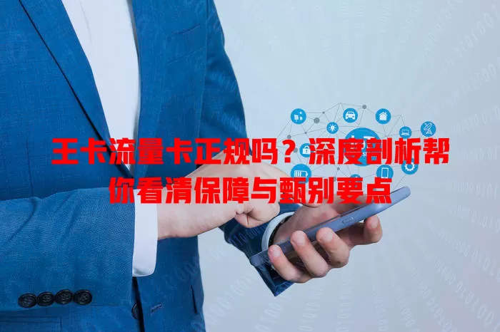 王卡流量卡正规吗？深度剖析帮你看清保障与甄别要点
