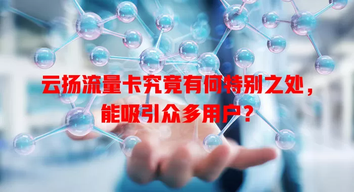 云扬流量卡究竟有何特别之处,能吸引众多用户?