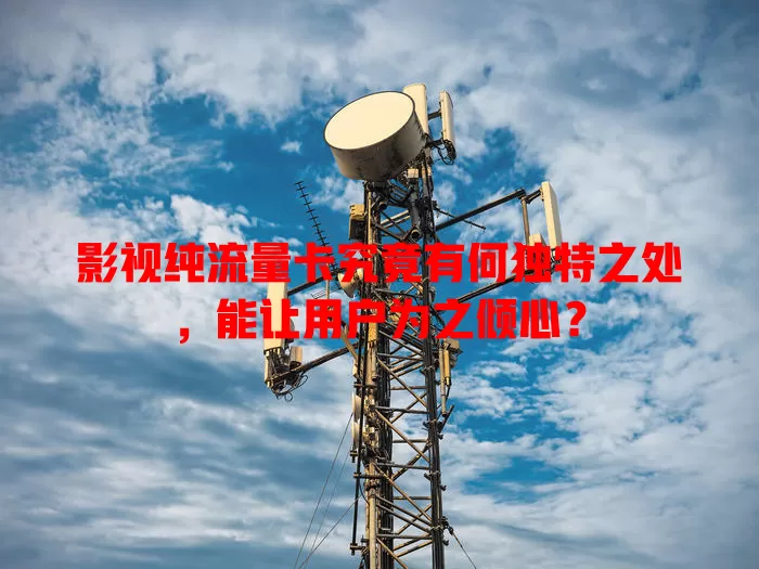 影视纯流量卡究竟有何独特之处，能让用户为之倾心？