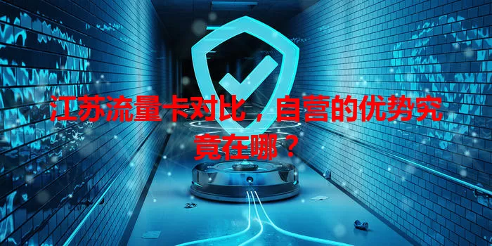 江苏流量卡对比，自营的优势究竟在哪？