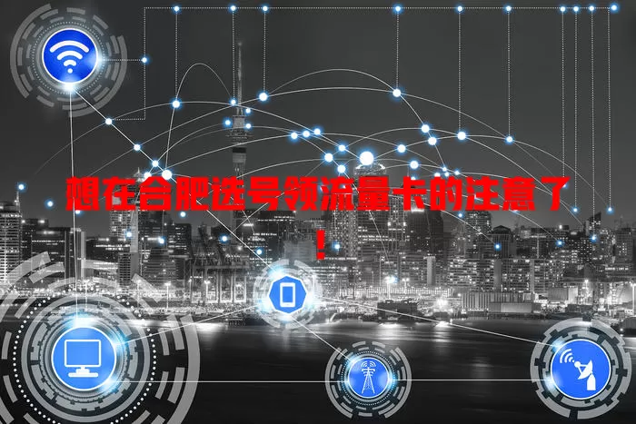 想在合肥选号领流量卡的注意了！