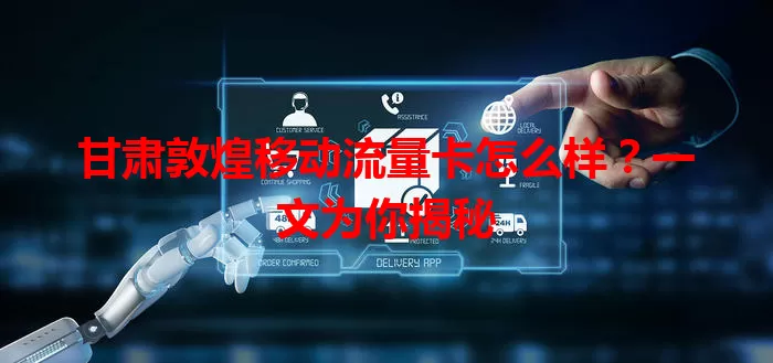 甘肃敦煌移动流量卡怎么样？一文为你揭秘