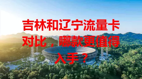 吉林和辽宁流量卡对比，哪款更值得入手？