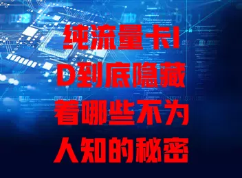 纯流量卡ID到底隐藏着哪些不为人知的秘密？