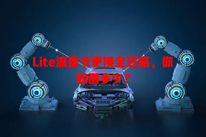 Lite流量卡更换全攻略，你知道多少？