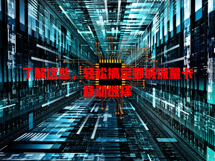 了解这些，轻松搞定鄄城流量卡移动选择