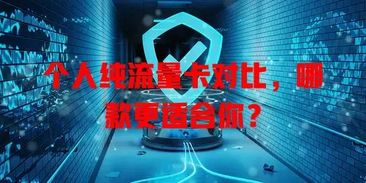 个人纯流量卡对比，哪款更适合你？