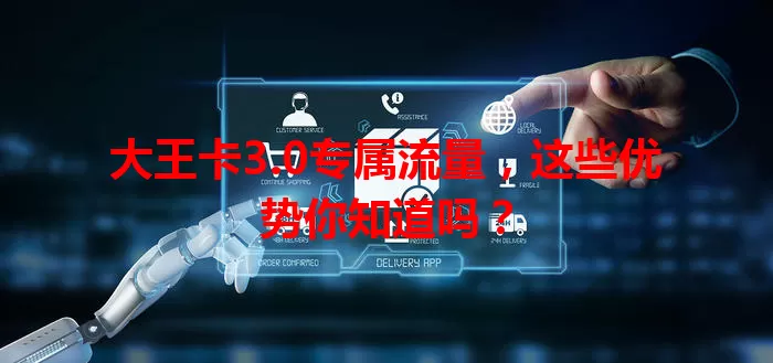 大王卡3.0专属流量，这些优势你知道吗？