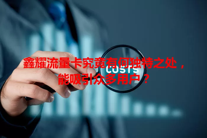 鑫耀流量卡究竟有何独特之处，能吸引众多用户？