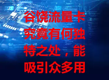 谷饶流量卡究竟有何独特之处，能吸引众多用户？